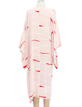 Blush Wave Printed Kimono Jacket arcadeshops.com