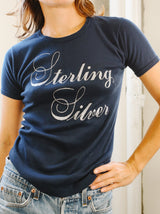 Sterling Silver Tee T-shirt arcadeshops.com