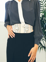 Art To Wear Suede Waist Belt Accessory arcadeshops.com