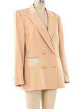 Escada Embroidered Jacket Jacket arcadeshops.com