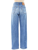 Sequin Rose Embellished Levis Bottom arcadeshops.com