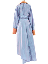 Fernando Sanchez Iridescent Taffeta Opera Coat Jacket arcadeshops.com