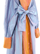 Fernando Sanchez Iridescent Taffeta Opera Coat Jacket arcadeshops.com