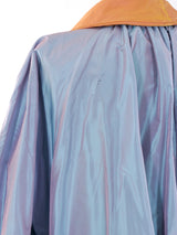 Fernando Sanchez Iridescent Taffeta Opera Coat Jacket arcadeshops.com