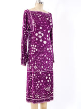 1960's Emilio Pucci Floral Silk Jersey Dress Dress arcadeshops.com