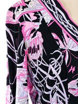 1960's Emilio Pucci Butterfly Printed Dress Dress arcadeshops.com