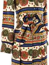 Saks Fifth Avenue Banded Print Skirt Ensemble Suit arcadeshops.com