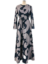 Marimekko Swirl Printed Caftan Dress arcadeshops.com