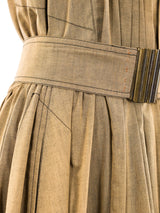 Thierry Mugler Pleated Utility Dress Dress arcadeshops.com