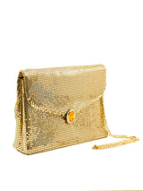 Whiting and Davis Gold Chainmail Bag Accessory arcadeshops.com