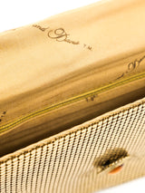 Whiting and Davis Gold Chainmail Bag Accessory arcadeshops.com