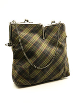 Vivienne Westwood Tartan Printed Kisslock Bag Accessory arcadeshops.com
