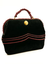 Roberta di Camerino Velvet Top Handle Bag Accessory arcadeshops.com