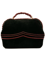 Roberta di Camerino Velvet Top Handle Bag Accessory arcadeshops.com