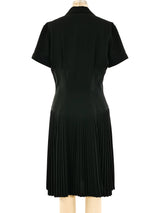 Thierry Mugler Pleated Shirt Dress Dress arcadeshops.com