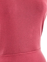 Alaia Mauve Knit Bodysuit Suit arcadeshops.com