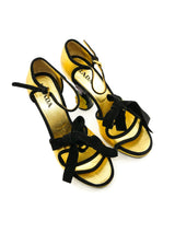 Prada Fairy Collection Orchid Heeled Sandal, 35 Accessory arcadeshops.com