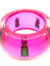 Lucite Insect Bangle Accessory arcadeshops.com