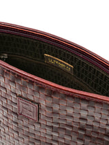 Fendi Woven Leather Shoulder Bag Accessory arcadeshops.com