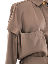 Thierry Mugler Belted Utility Dress Dress arcadeshops.com