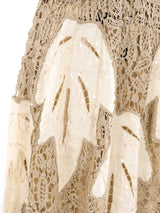 Sequin Embellished Sleeveless Crochet Dress Dress arcadeshops.com