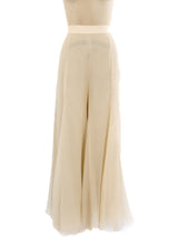 Christian Dior Chiffon Palazzo Pant Bottom arcadeshops.com