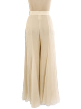 Christian Dior Chiffon Palazzo Pant Bottom arcadeshops.com