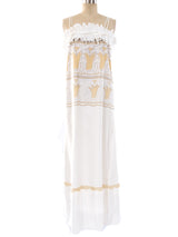 Zandra Rhodes Printed Pleated Ensemble Dress arcadeshops.com