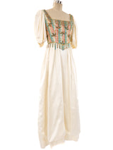 Victor Costa Beaded Bodice Gown Dress arcadeshops.com