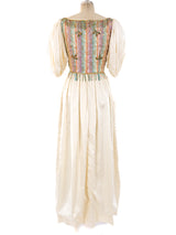 Victor Costa Beaded Bodice Gown Dress arcadeshops.com