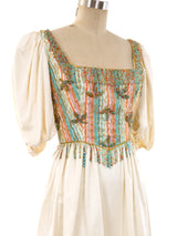 Victor Costa Beaded Bodice Gown Dress arcadeshops.com