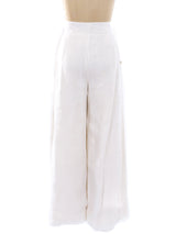 Chanel Linen High Waist Pants Bottom arcadeshops.com