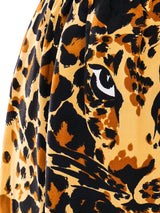 1986 Yves Saint Laurent Leopard Printed Skirt Bottom arcadeshops.com