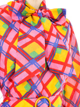 Rainbow Argyle Maxi Dress Dress arcadeshops.com
