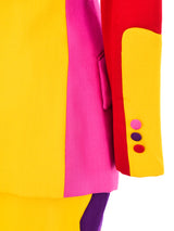 Moschino Puzzle Skirt Suit Suit arcadeshops.com