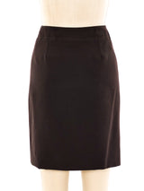 Chanel Chocolate Mini Skirt Bottom arcadeshops.com