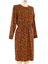 Yves Saint Laurent Paisley Printed Midi Dress Dress arcadeshops.com