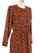 Yves Saint Laurent Paisley Printed Midi Dress Dress arcadeshops.com