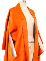 Burnt Orange Haori Kimono Jacket arcadeshops.com