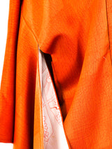 Burnt Orange Haori Kimono Jacket arcadeshops.com