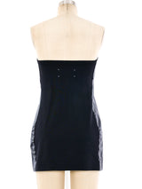 Maison Margiela Strapless Leather Top Top arcadeshops.com