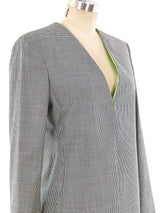 Gianni Versace Houndstooth Jacket Jacket arcadeshops.com