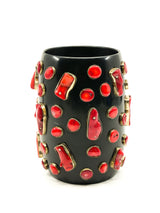 Coral Studded Resin Bangle Accessory arcadeshops.com
