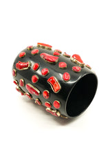 Coral Studded Resin Bangle Accessory arcadeshops.com