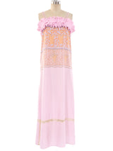 Zandra Rhodes Ruffle Tank Dress Dress arcadeshops.com
