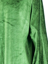 Halston IV Green Velvet Caftan Dress arcadeshops.com