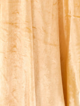 Halston IV Gold Velvet Caftan Dress arcadeshops.com