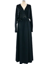 Lee Jordan Jersey Wrap Dress Dress arcadeshops.com