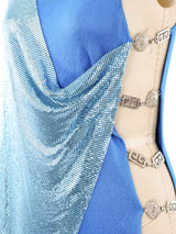 1994 Gianni Versace Open Buckled Chainmail Gown Dress arcadeshops.com