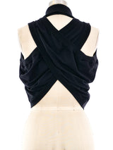 Romeo Gigli Cross Back Tank Top arcadeshops.com
